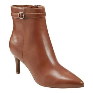 Bandolino Women Galayn3 Stiletto Heel Ankle Booties Size US 11M Medium Cognac